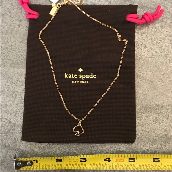 [Kate Spade] Open Spade Necklace - Picture 5 of 5